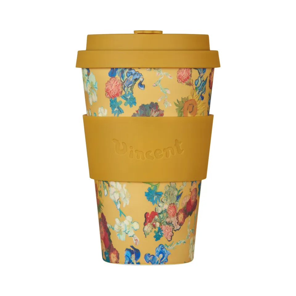 Ecoffee Cup Flowers cestovní hrnek bez BPA