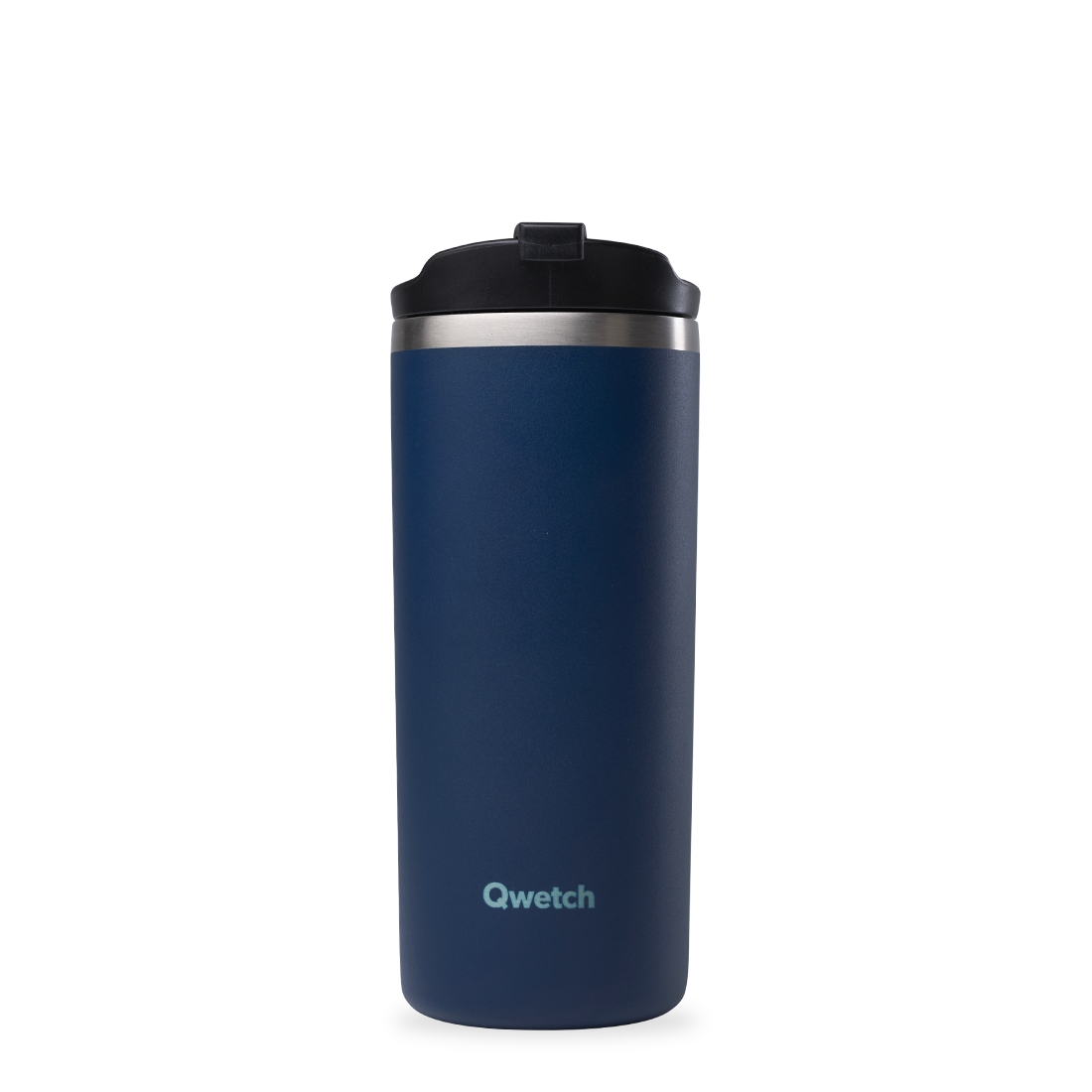 Qwetch Travel Mug termohrnek Noční modř 350 ml nerez