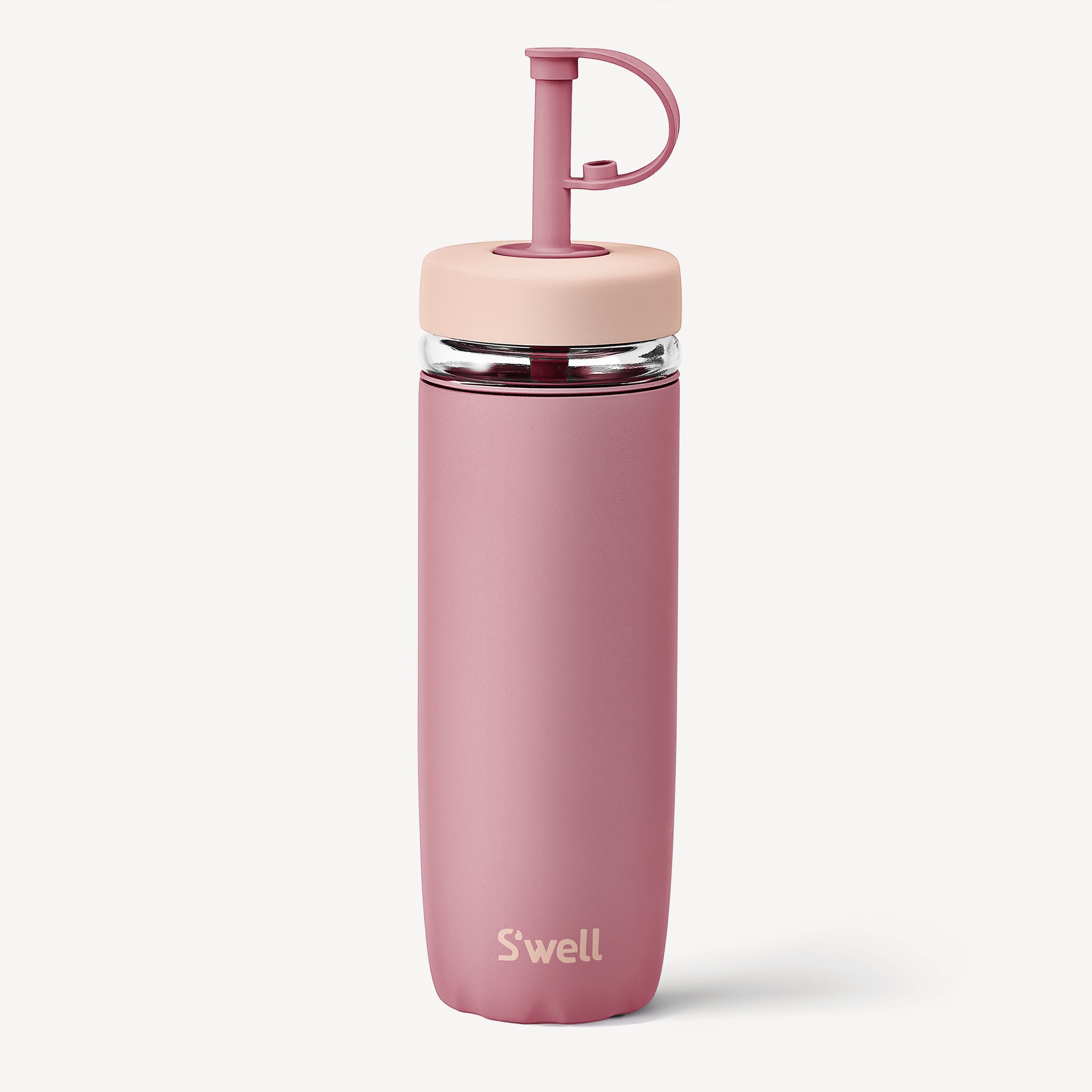 S'well Glass+ cestovní termohrnek Chambray 540 ml sklo