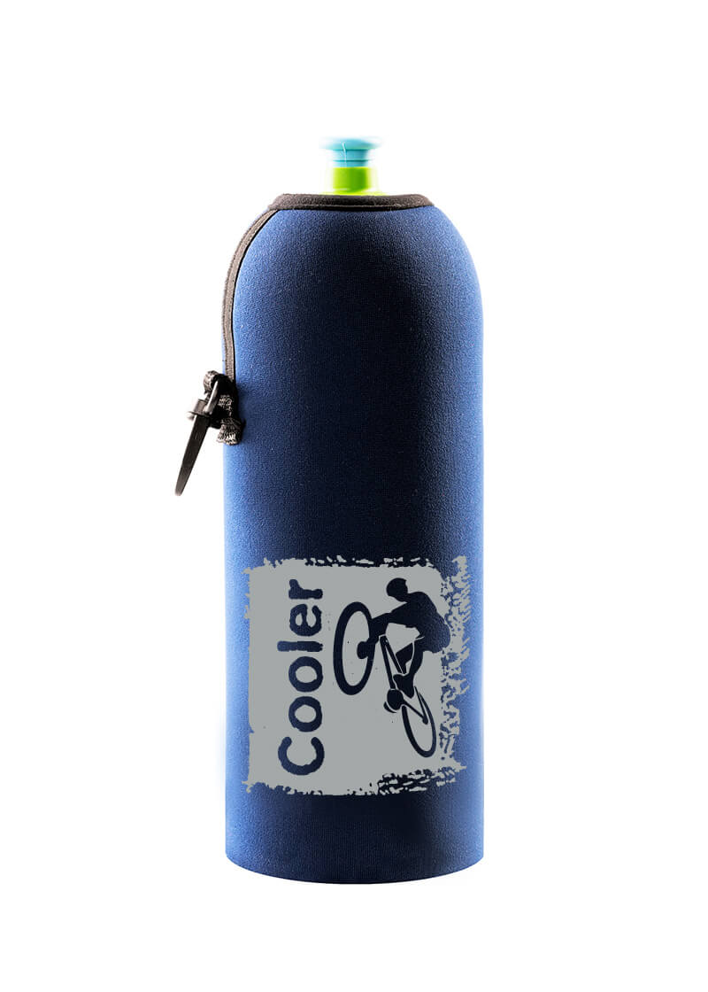 Coolbox Cyklista termoobal na lahev 0,7 l s kolečkem