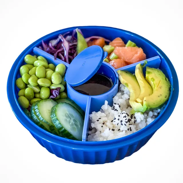 Yumbox Poke Salad Bowls miska 3 díly těsná