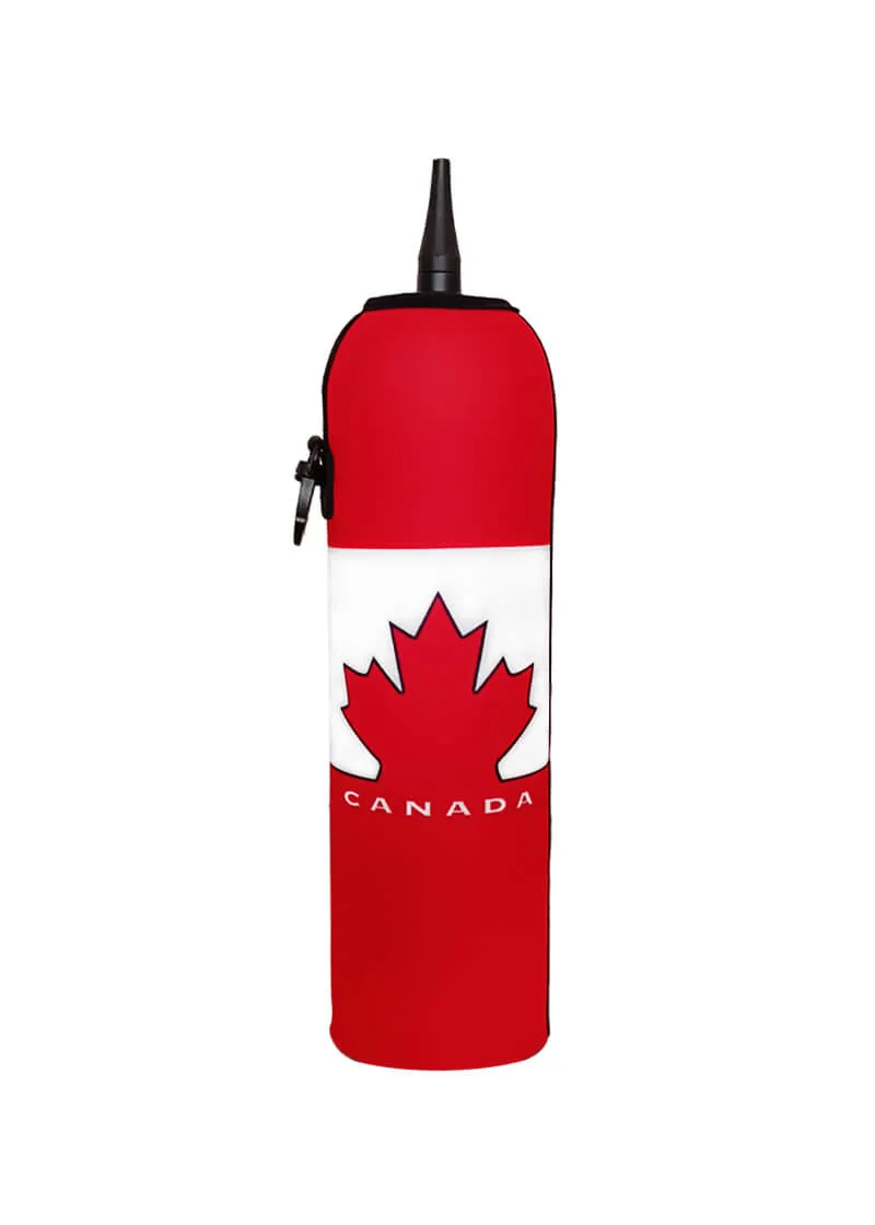 Coolbox Canada Red termoobal na lahev 1,0 l neopren