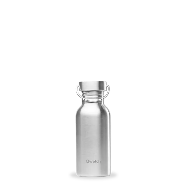 Qwetch Inox nerezová láhev 500 ml jednostěnná