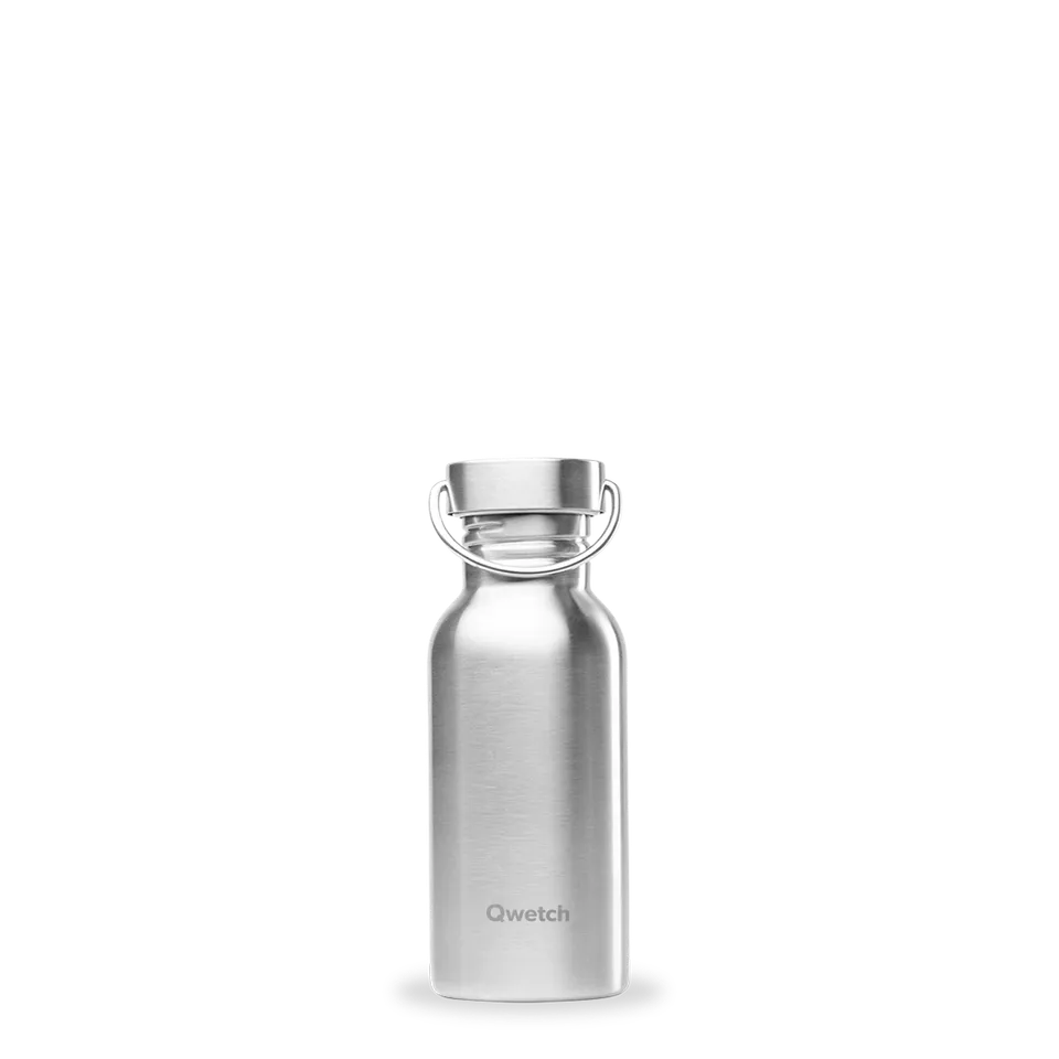 Qwetch Inox nerezová láhev 500 ml jednostěnná