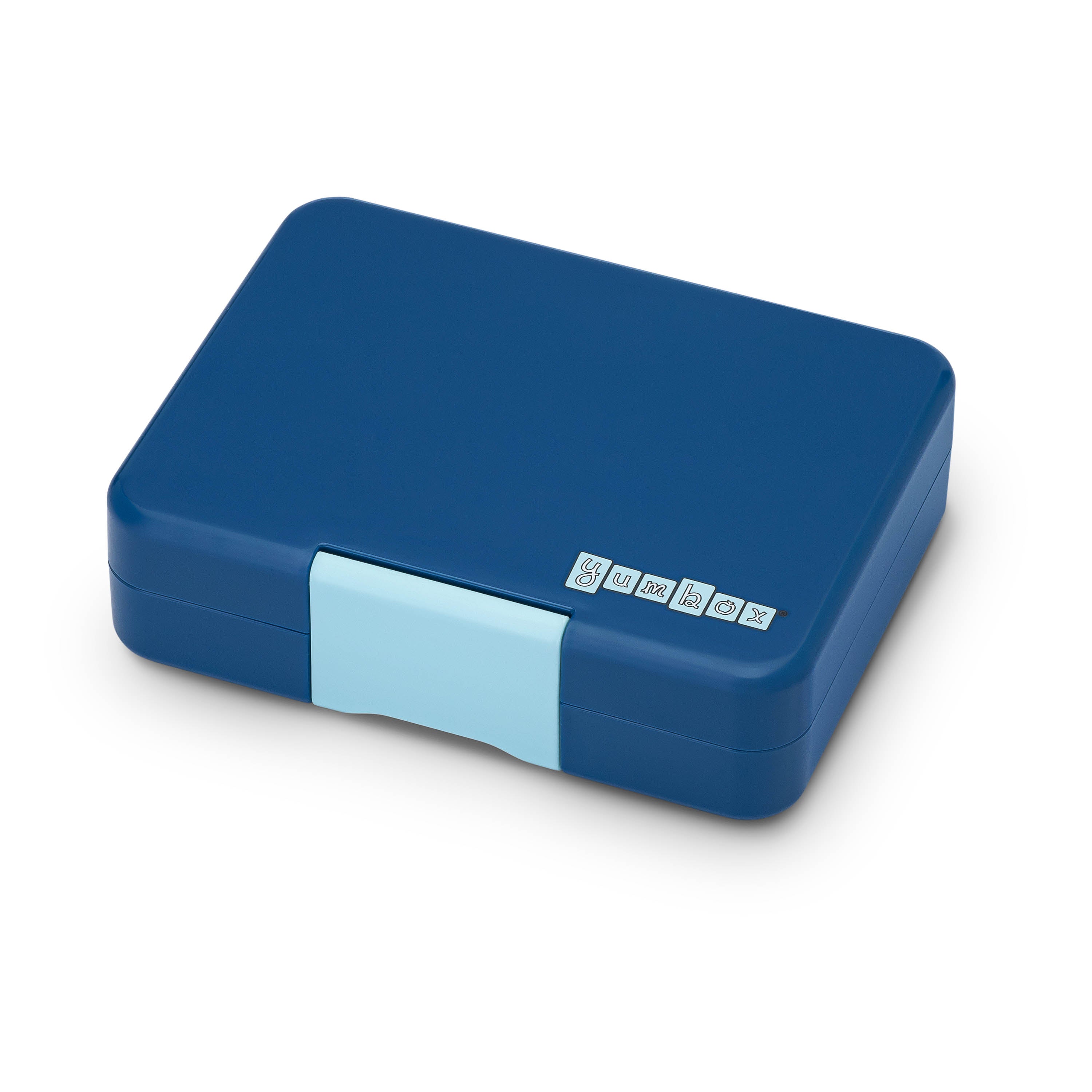 Yumbox Snack svačinový box Ninja Blue Kung Fu Tray 3 přihrádky