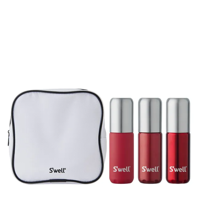 S'well Travel Bottle cestovní lahvičky Cherry Shimmer sada