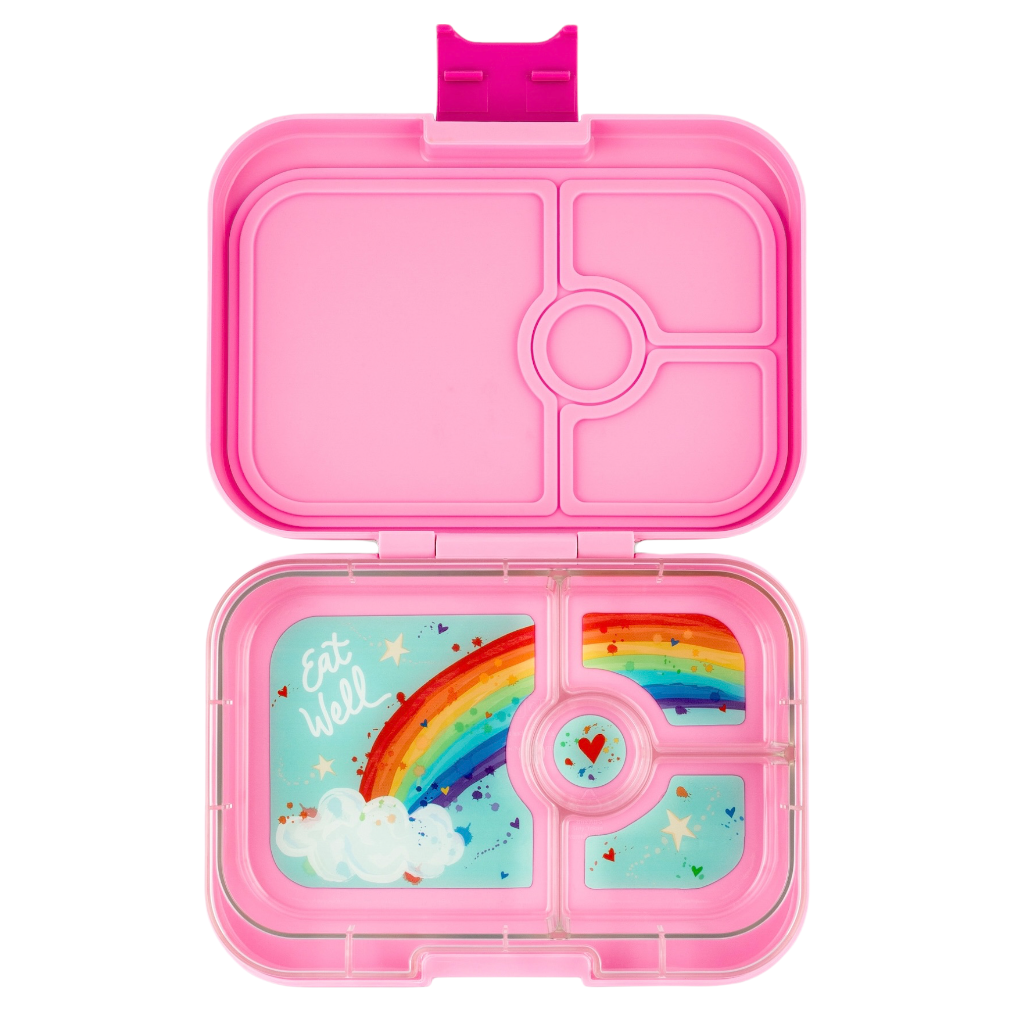 Yumbox Panino box na svačinu Power Pink se 4 přihrádkami
