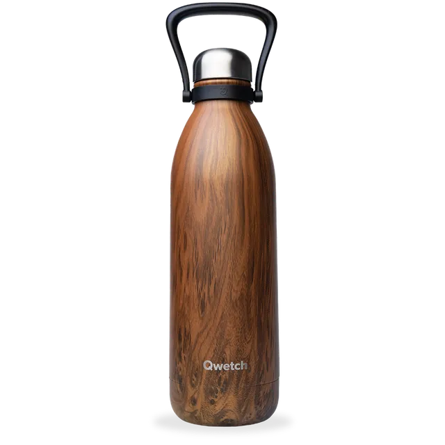 Qwetch Titan termoláhev 1,5 l Wood nerez