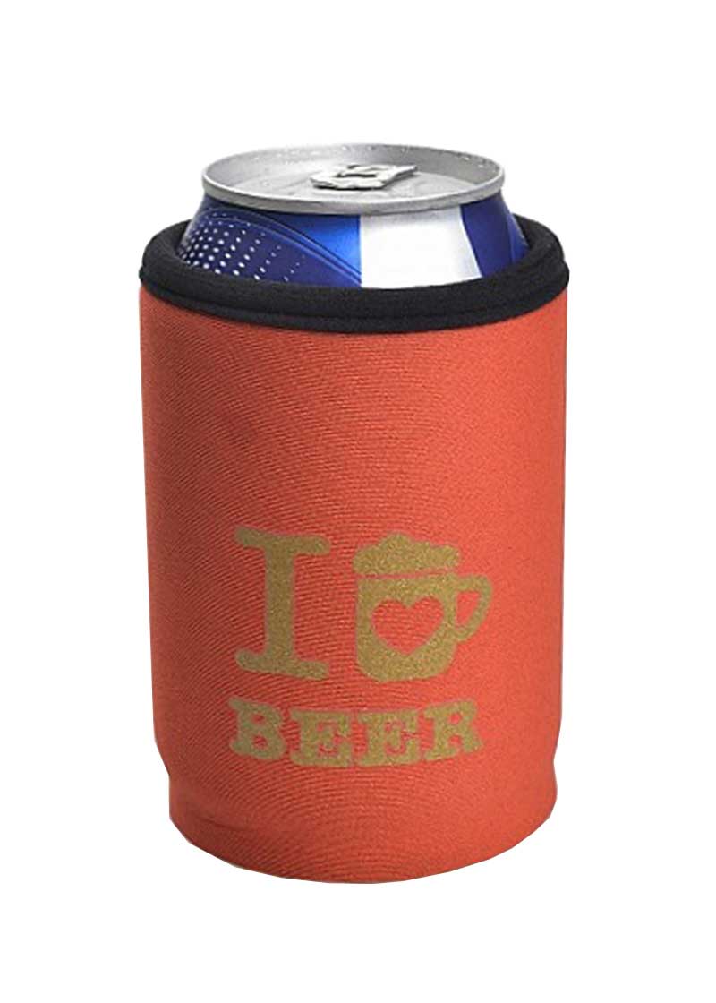 Coolbox I Love Beer termoobal na plechovku 0,33 l neopren