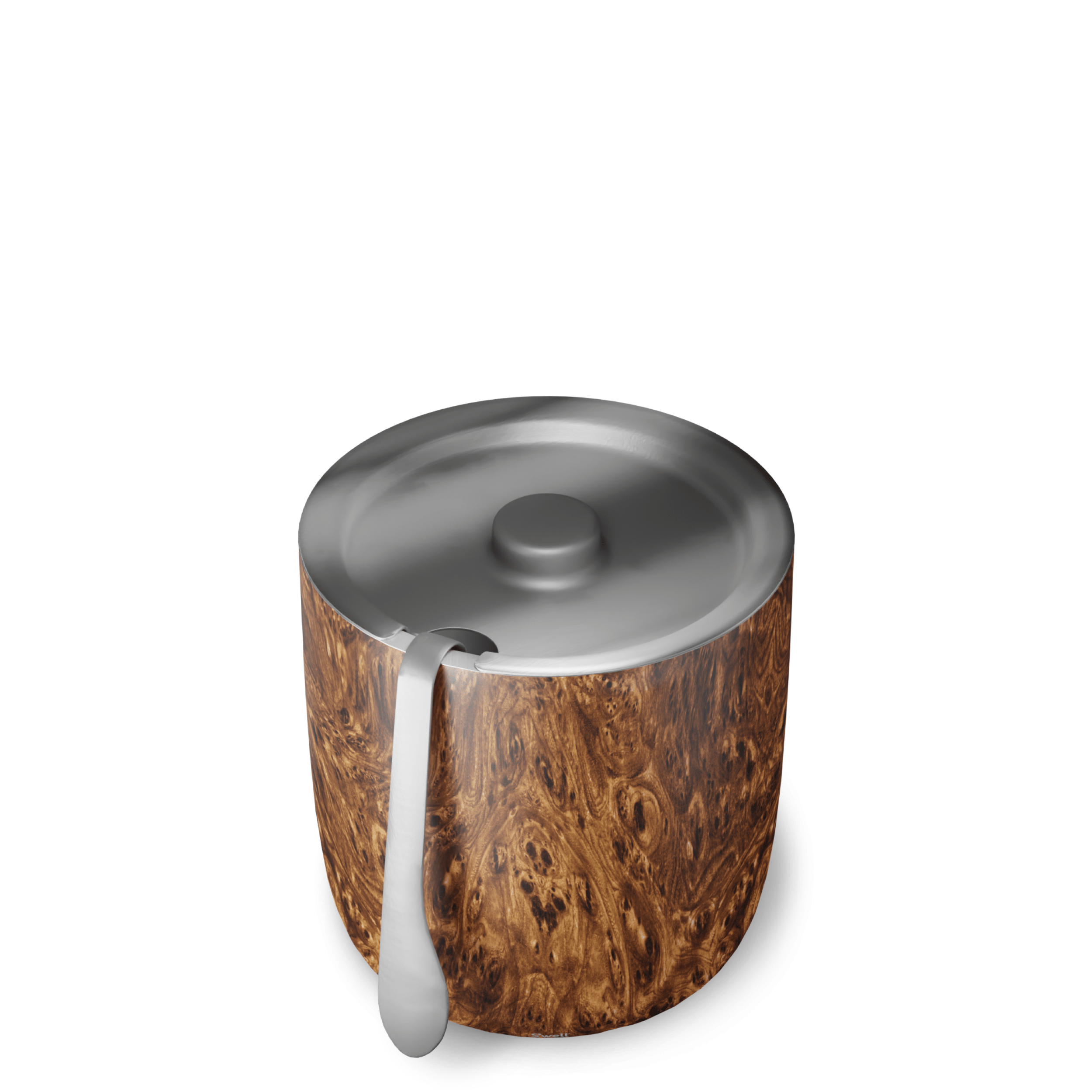 S'well Ice Bucket kbelík na led s kleštěmi 2 l Teakwood