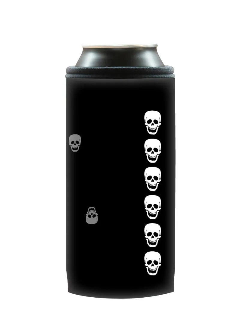Coolbox termoobal na plechovku 0,5 l Lebky neopren