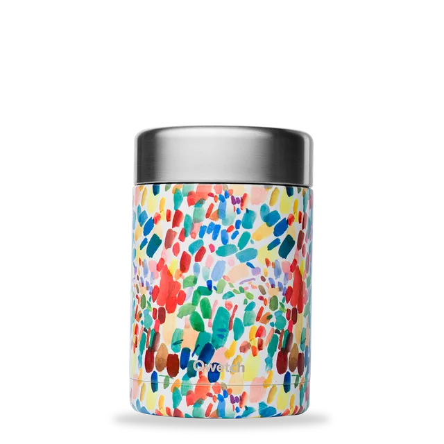 Qwetch Compact termo dóza Arty 340 ml nerez