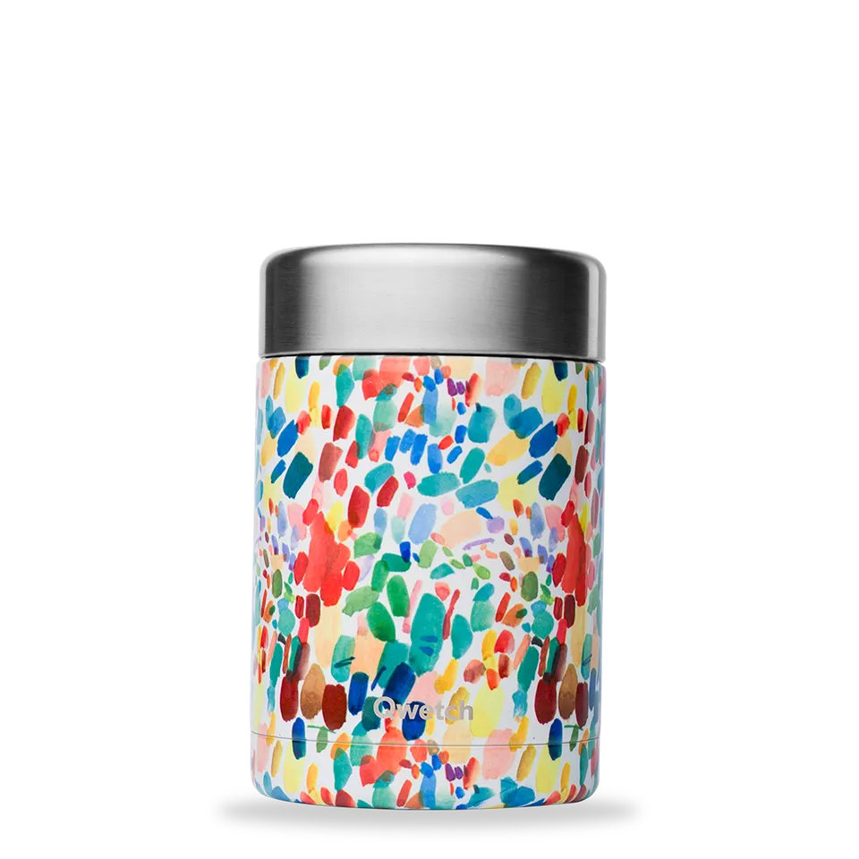 Qwetch Compact termo dóza Arty 340 ml nerez