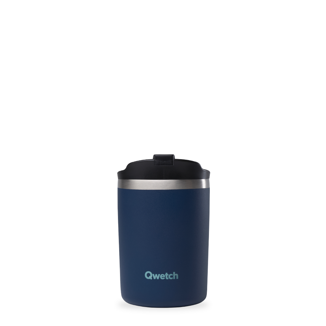 Qwetch Travel Mug termohrnek Noční modř 350 ml nerez