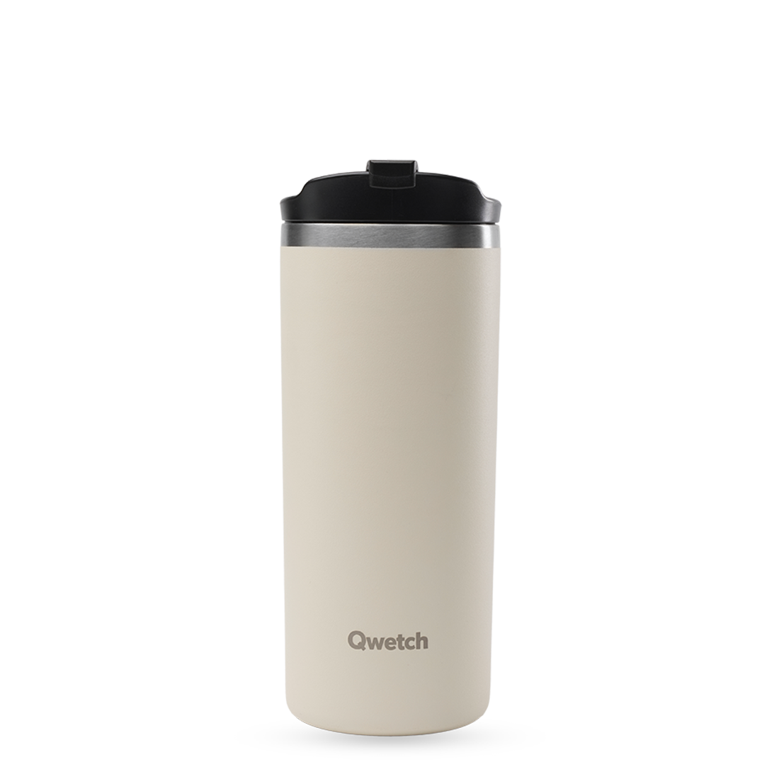 Qwetch Travel Mug termohrnek Matt Sable 350 ml nerez