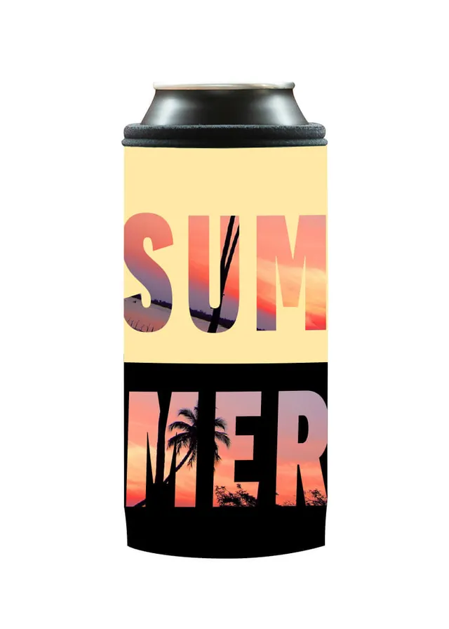 Coolbox Summer termoobal na plechovku 0,5l neoprenový