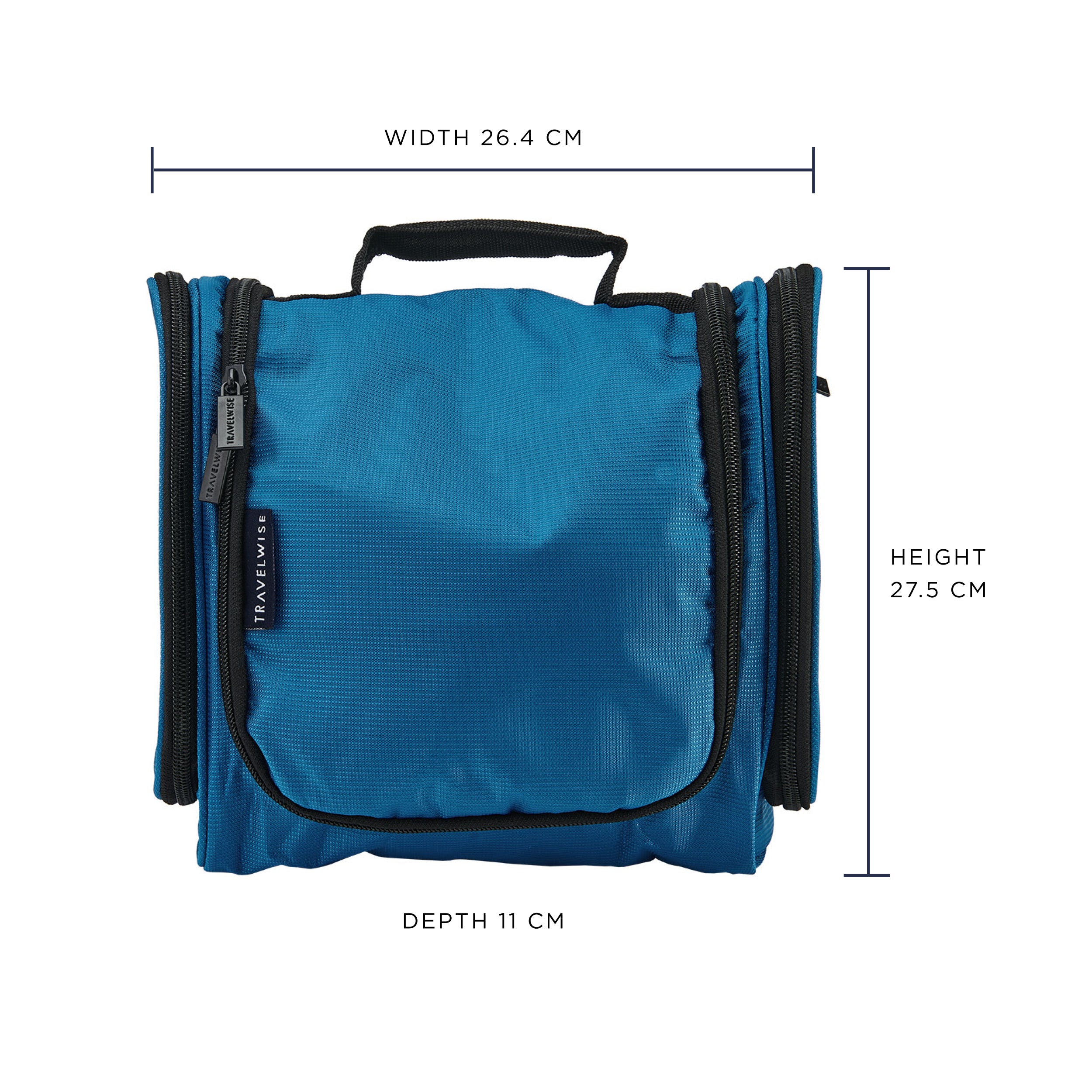 BUILT TravelWise závěsná taška Blue kosmetická