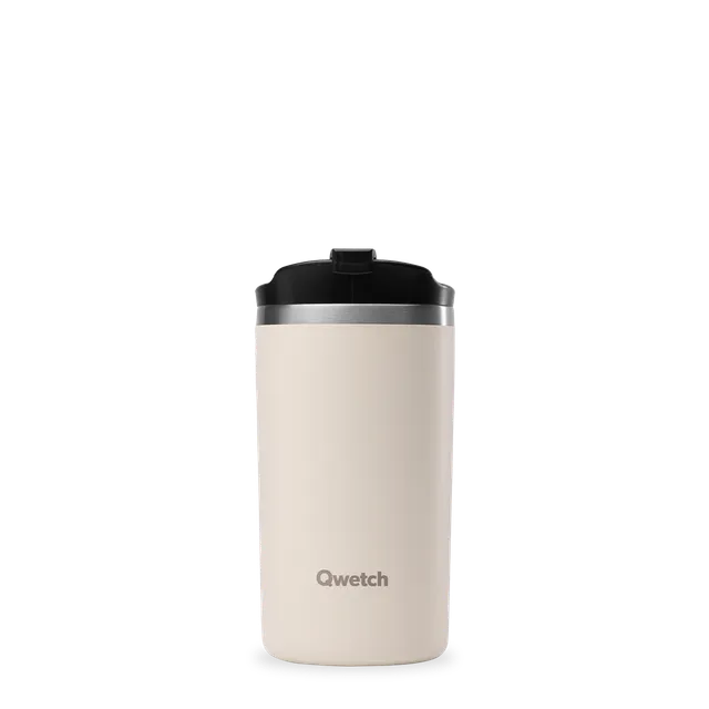 Qwetch Travel Mug termohrnek Matt Sable 350 ml nerez