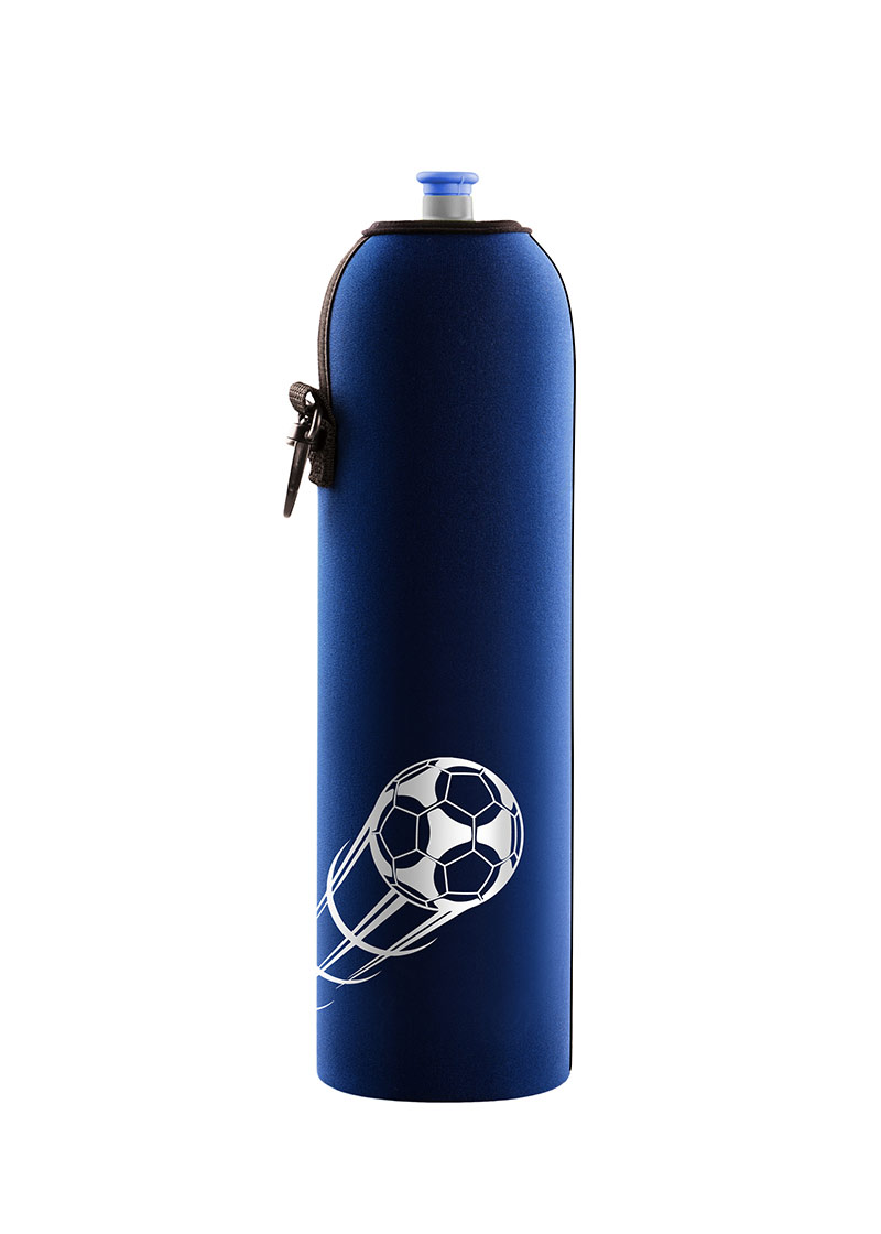 Coolbox termoobal na lahev 1,0l Fotbal neoprenový