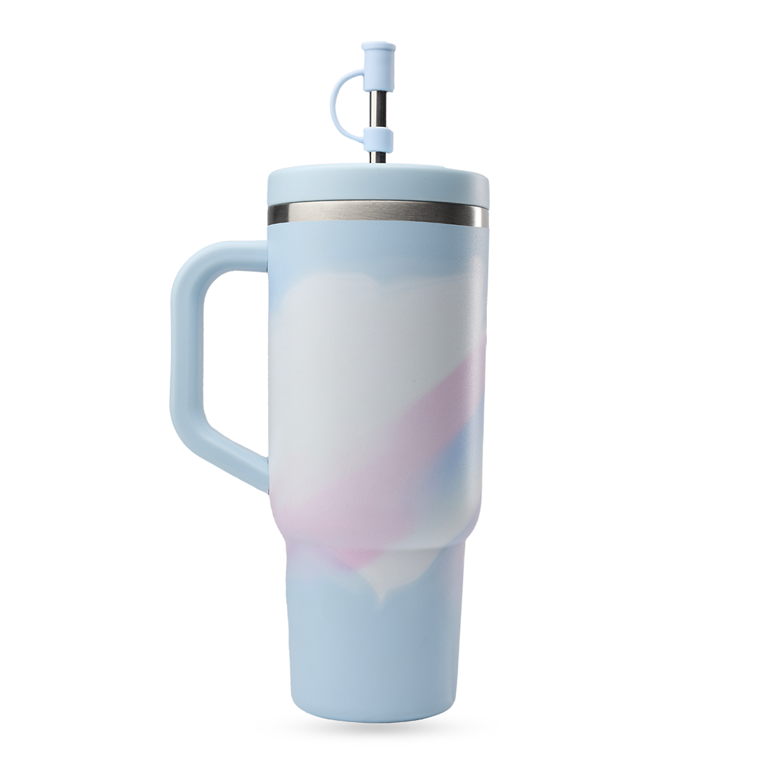 Qwetch Aura Travel Cup termohrnek Pastel Bleu 900 ml polární
