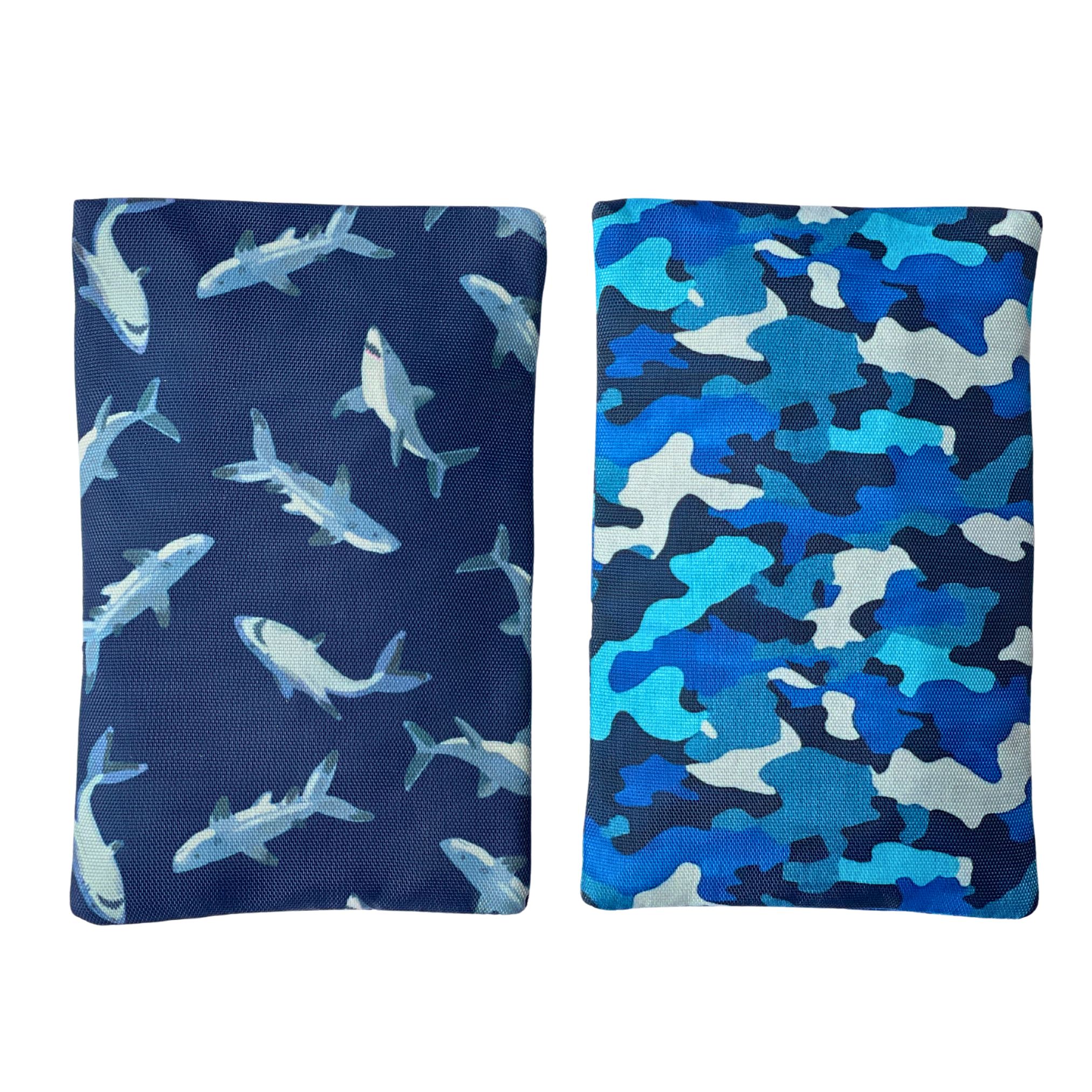 Yumbox Camo Duo svačinová taška s vložkami shark camo