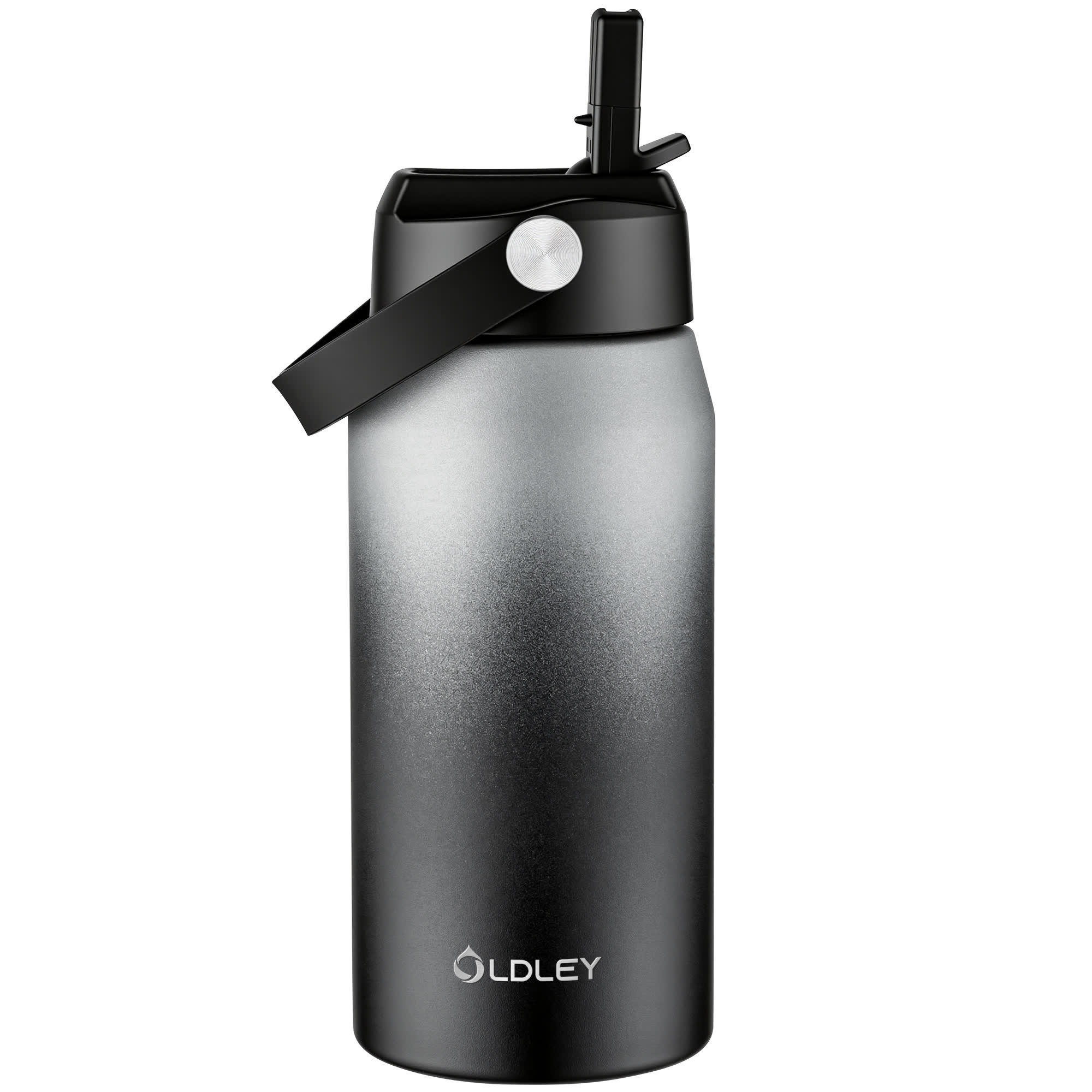Oldley Gradient termo láhev 750 ml černo-šedá izolovaná