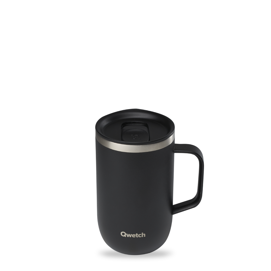 Qwetch Tisanière termohrnek 470 ml černý nerez