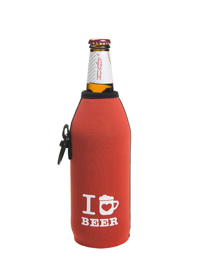 Coolbox I Love Beer termoobal na láhev 0,5 l neopren