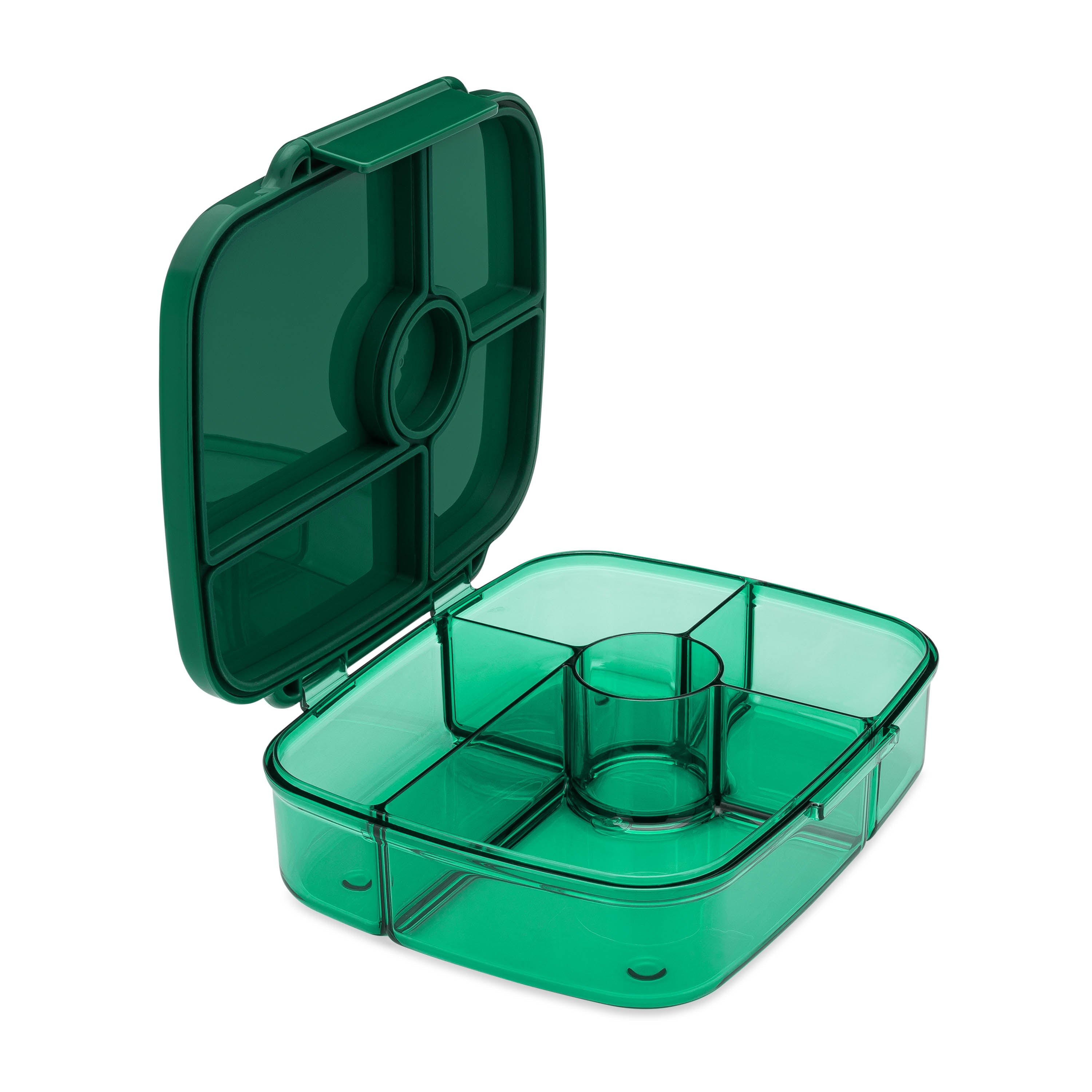 Yumbox Go Large Deep svačinový box Lima Green nepropustný