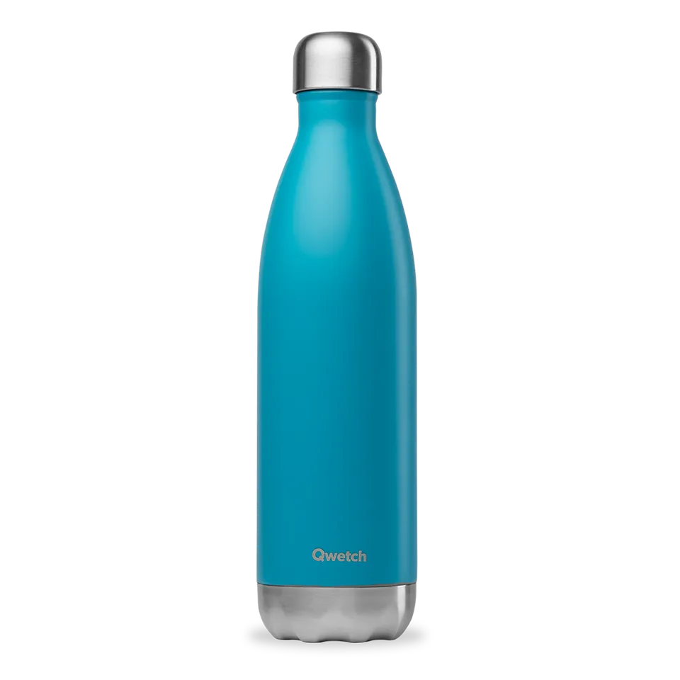Qwetch Originals Turquoise termo láhev 750 ml Re-Love