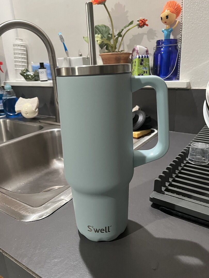 S'well Tumbler XL termohrnek 1,18 l Onyx chlad 50 hodin