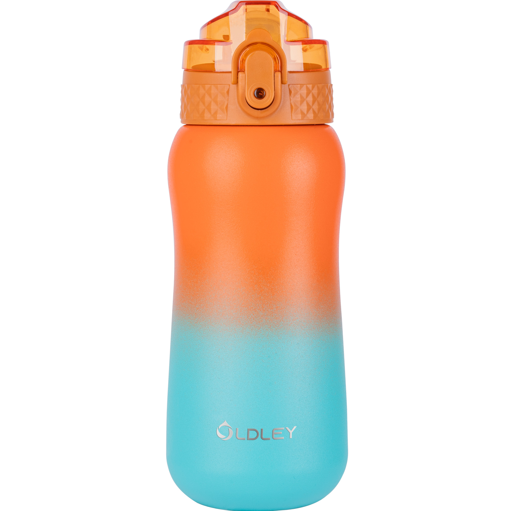 OLDLEY Kids 12oz láhev oranžovo-zelená 350 ml