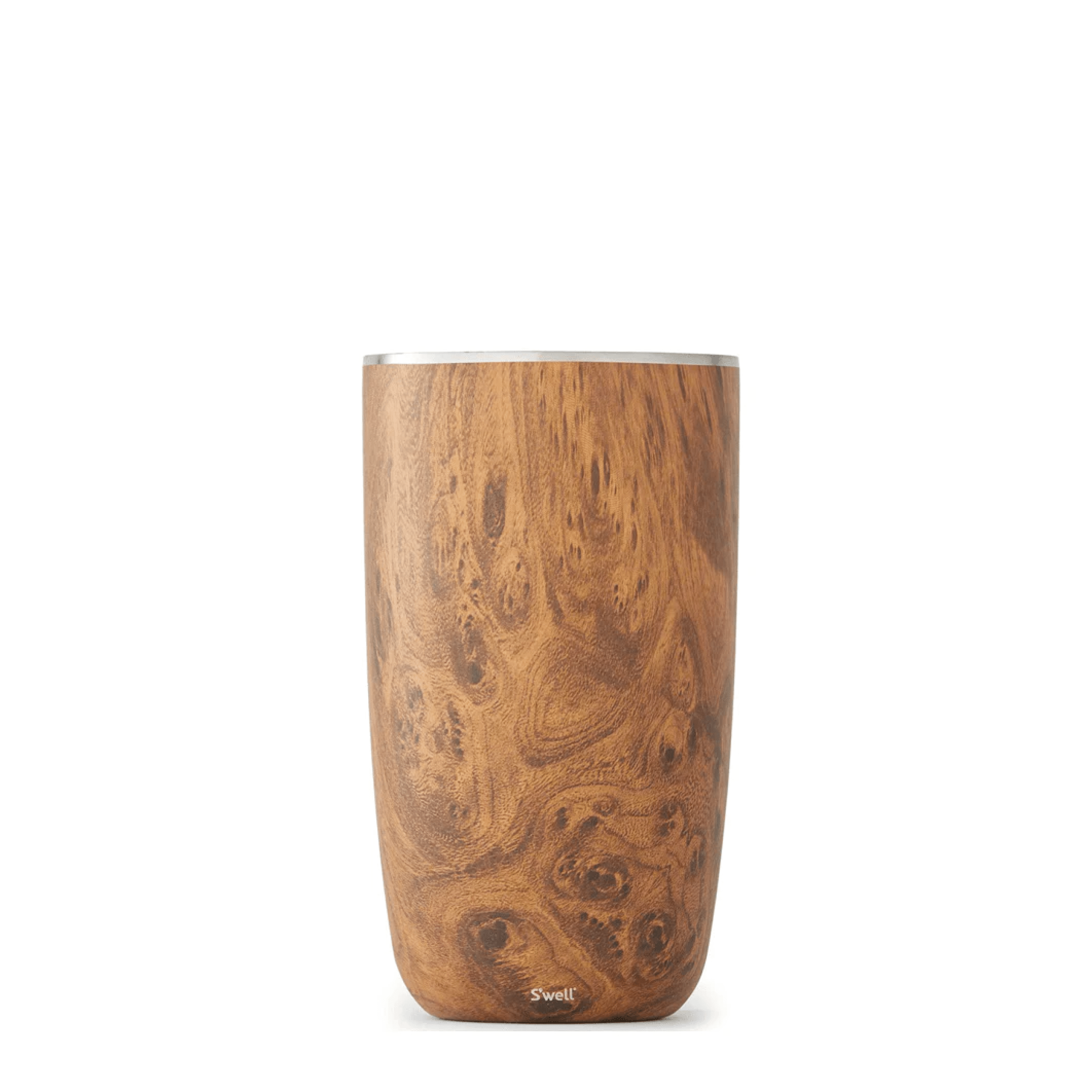 S'well Wine Chiller termoobal Teakwood na víno