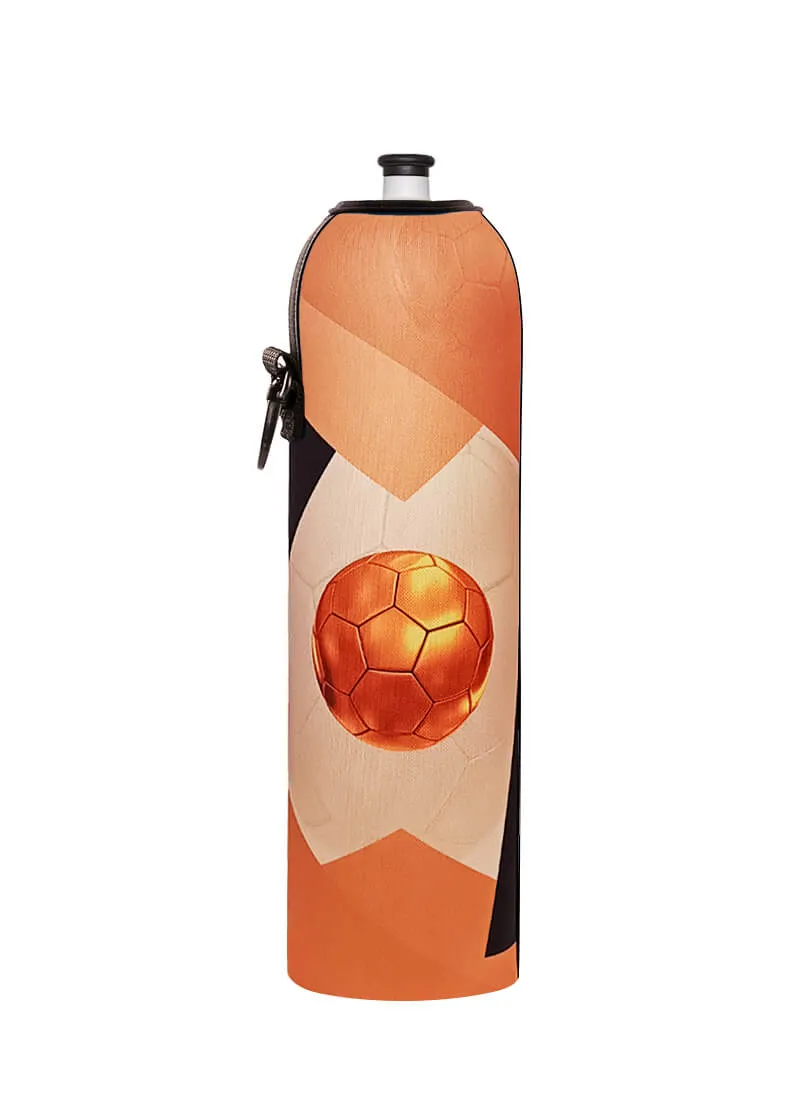 Coolbox Fotbal Zlatý míč termoobal na lahev 1,0 l neopren