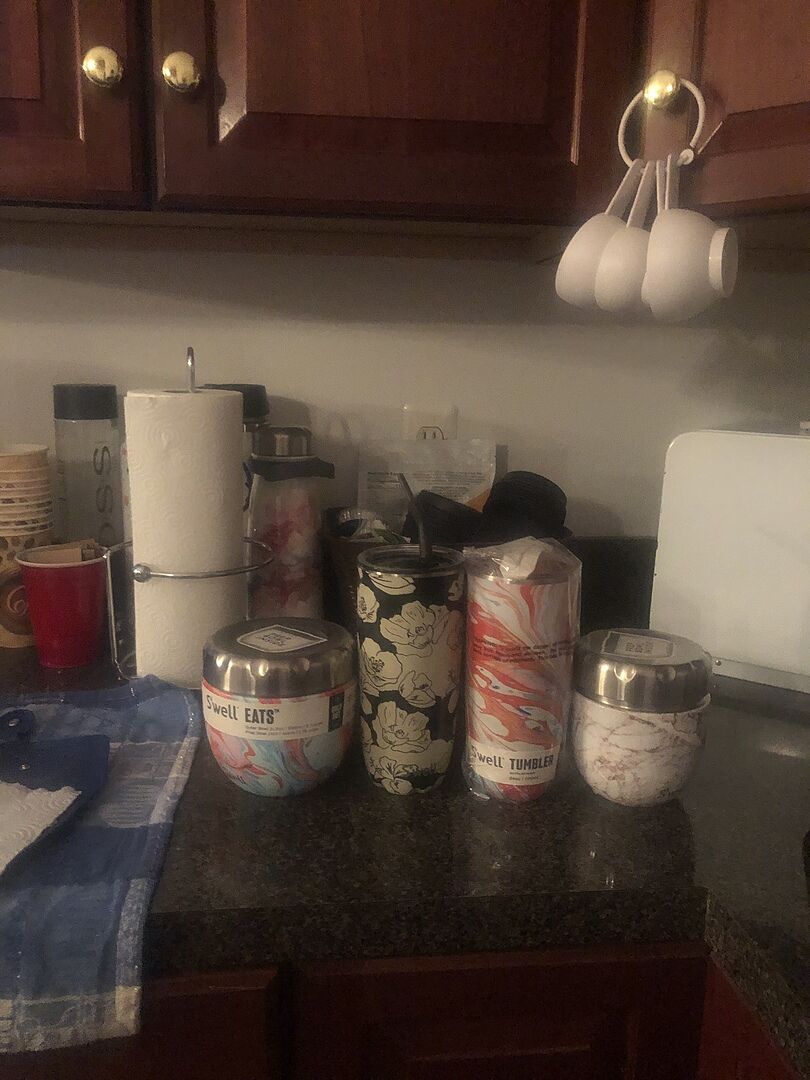 S'well Eats 21.5oz termo miska 636 ml Lilac izolovaná