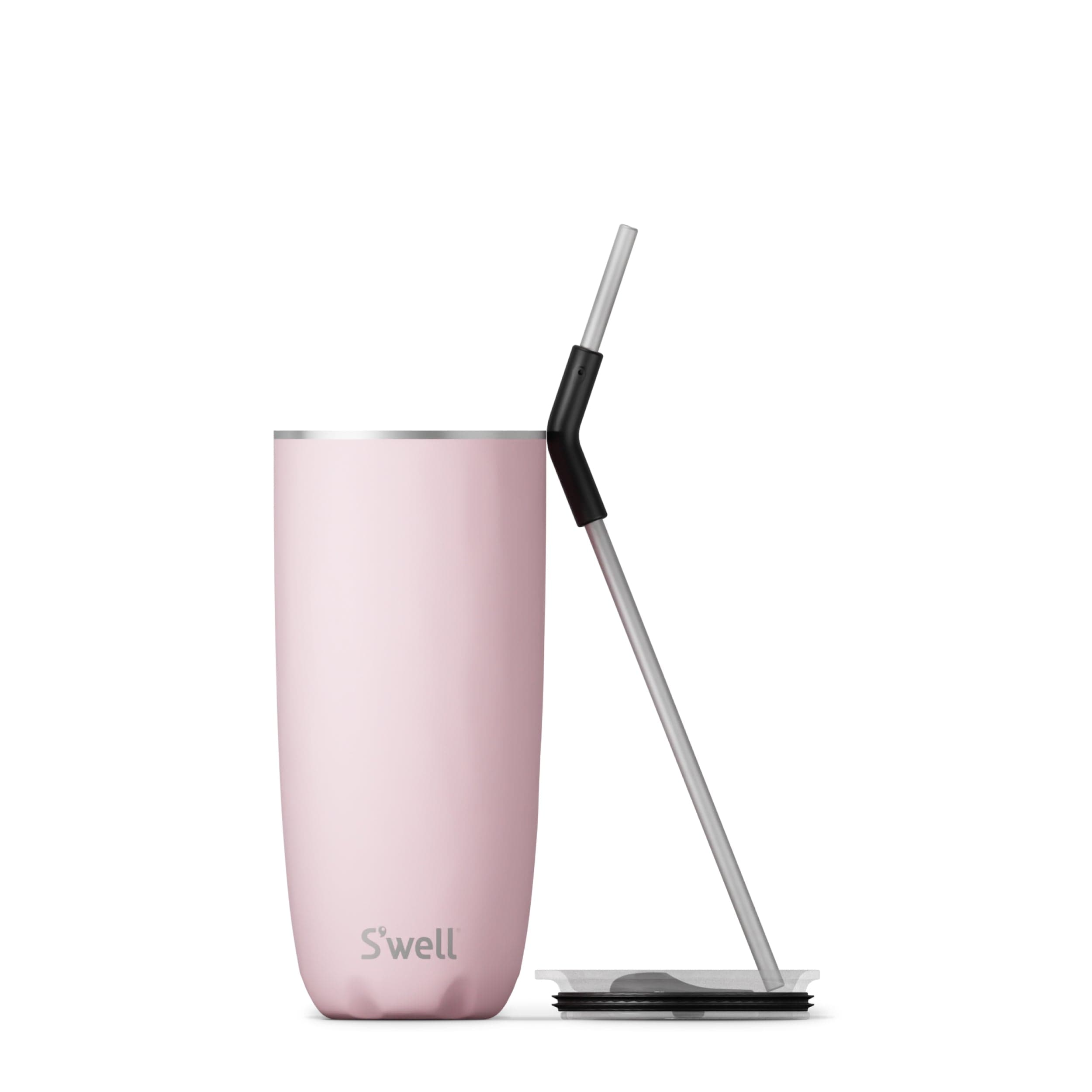 S'well Tumbler with Straw termohrnek 710 ml Onyx chlad 18 hodin