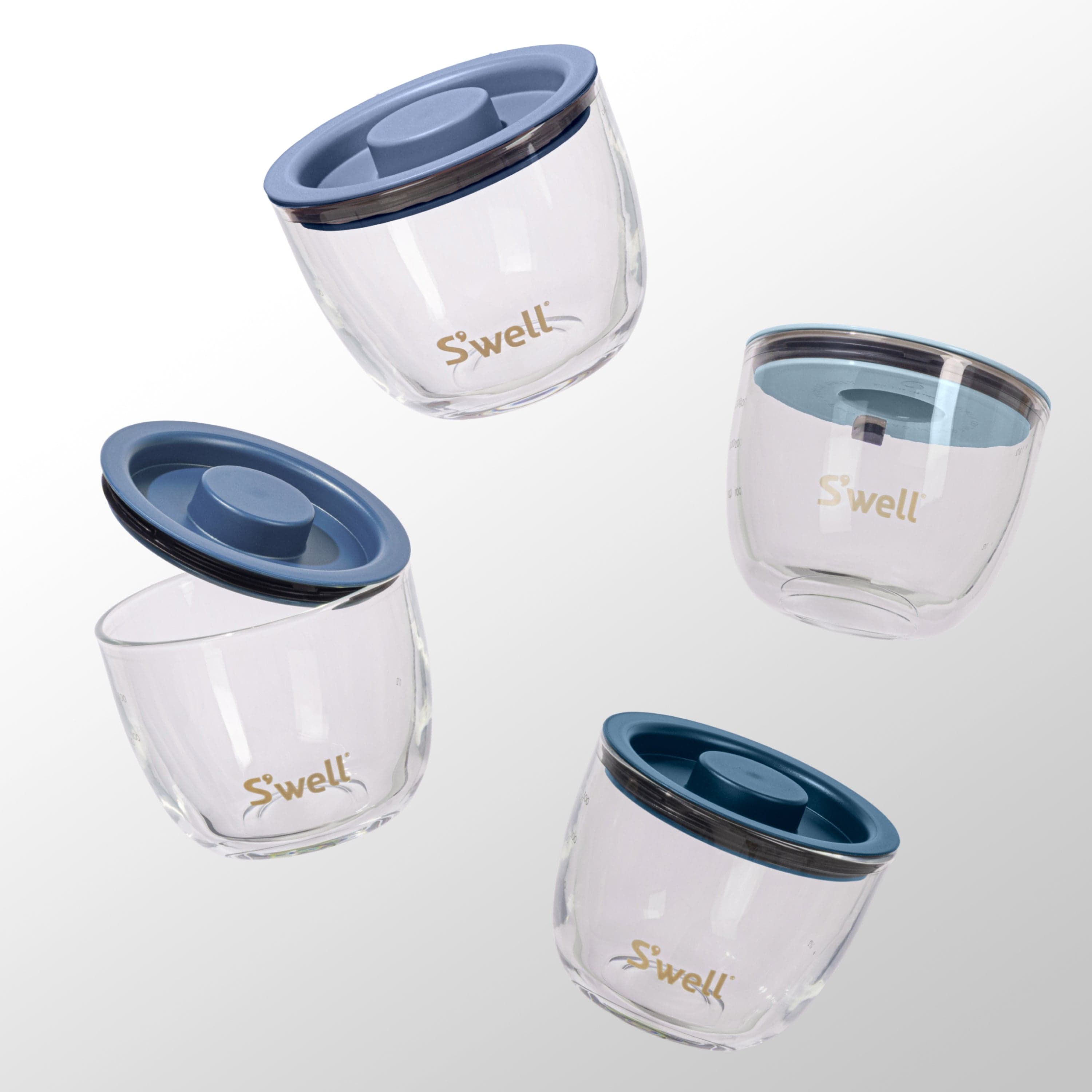 S'well Prep Bowl skleněná miska 12oz sada