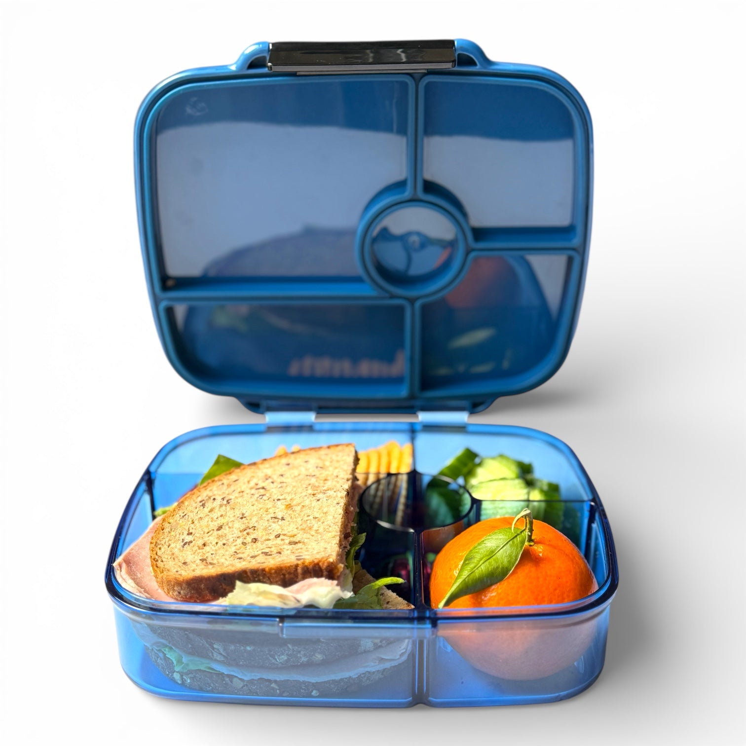 Yumbox Go Large Deep svačinový box Oslo Blue nepropustný