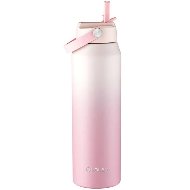 Oldley Gradient 550ml nerezová láhev light pink