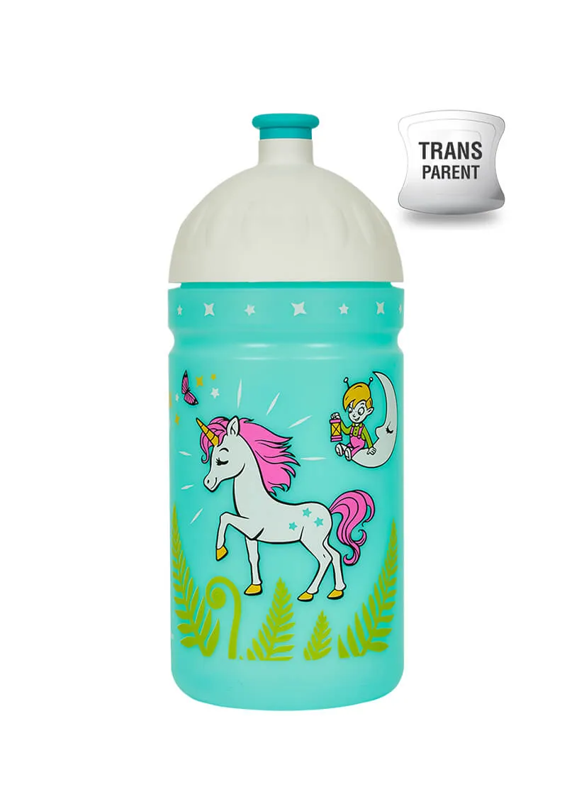 Zdravá lahev Jednorožec a víly lahev 0,5l bez BPA