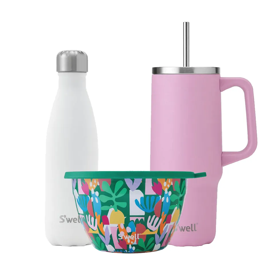 S'well Everyday Bundle sada Paper Cutouts 3dílná termo