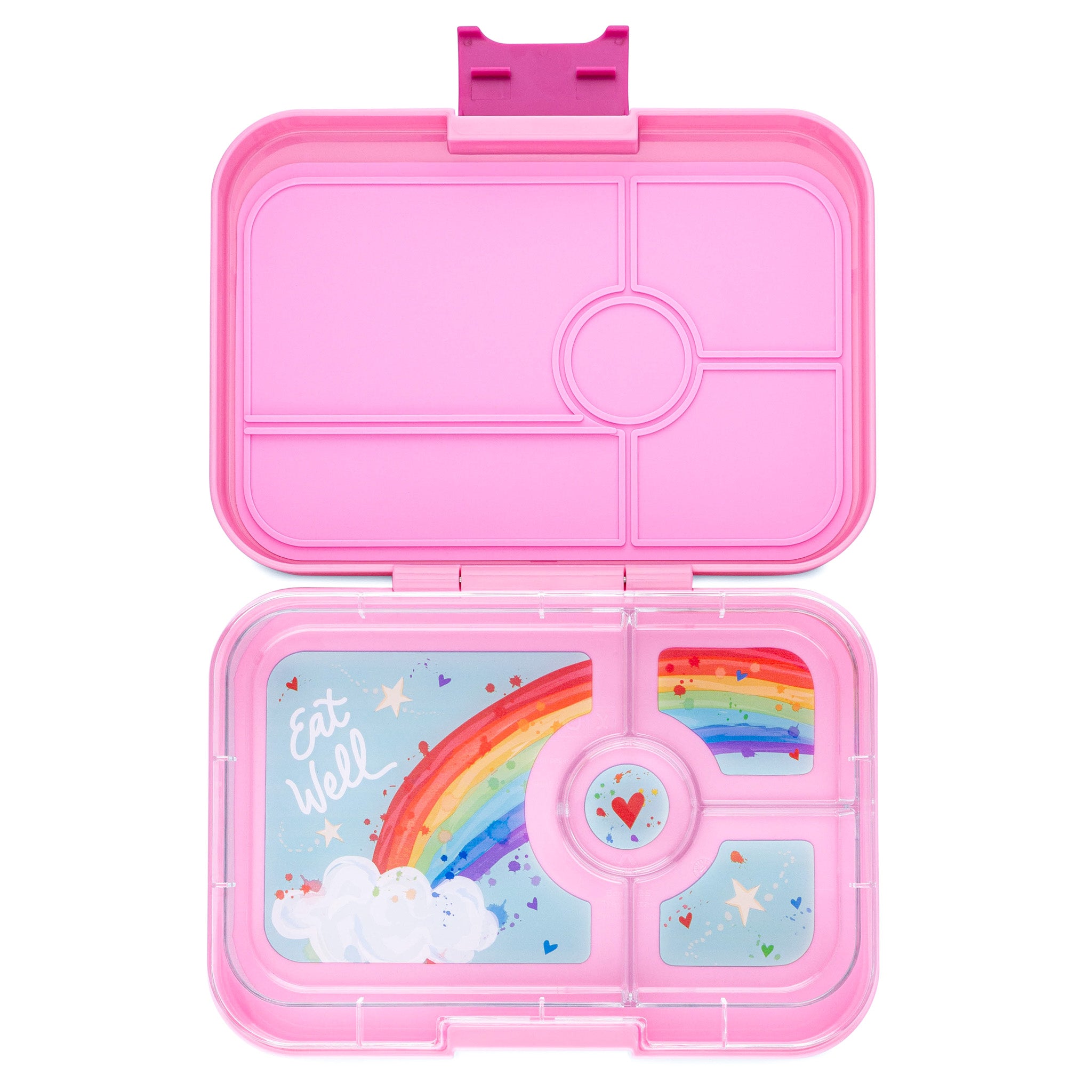 Yumbox Tapas Large svačinobox 4 přihrádky Capri Pink nepropustný