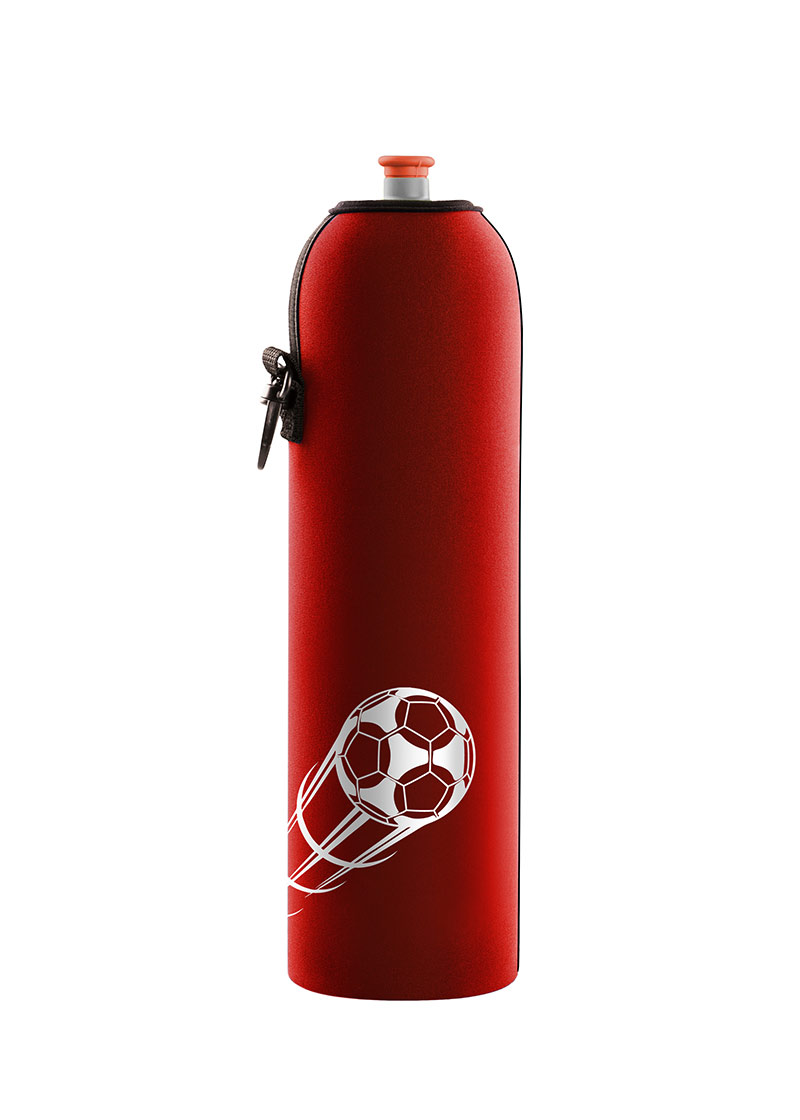 Coolbox termoobal na lahev 1,0l Fotbal neoprenový