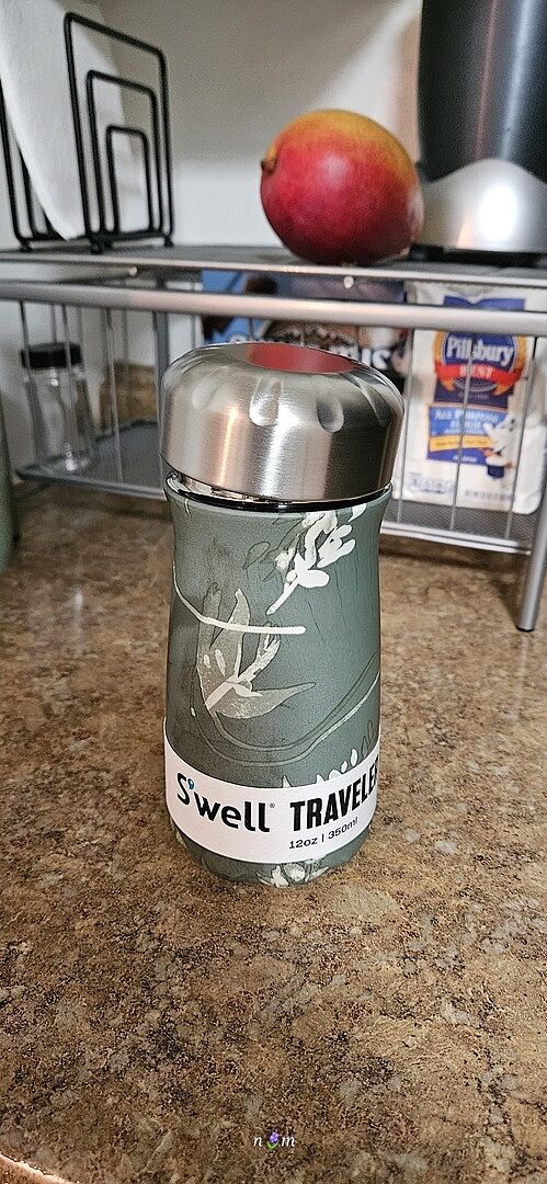 S'well Traveler 16oz termo hrnek Onyx 473 ml na cesty