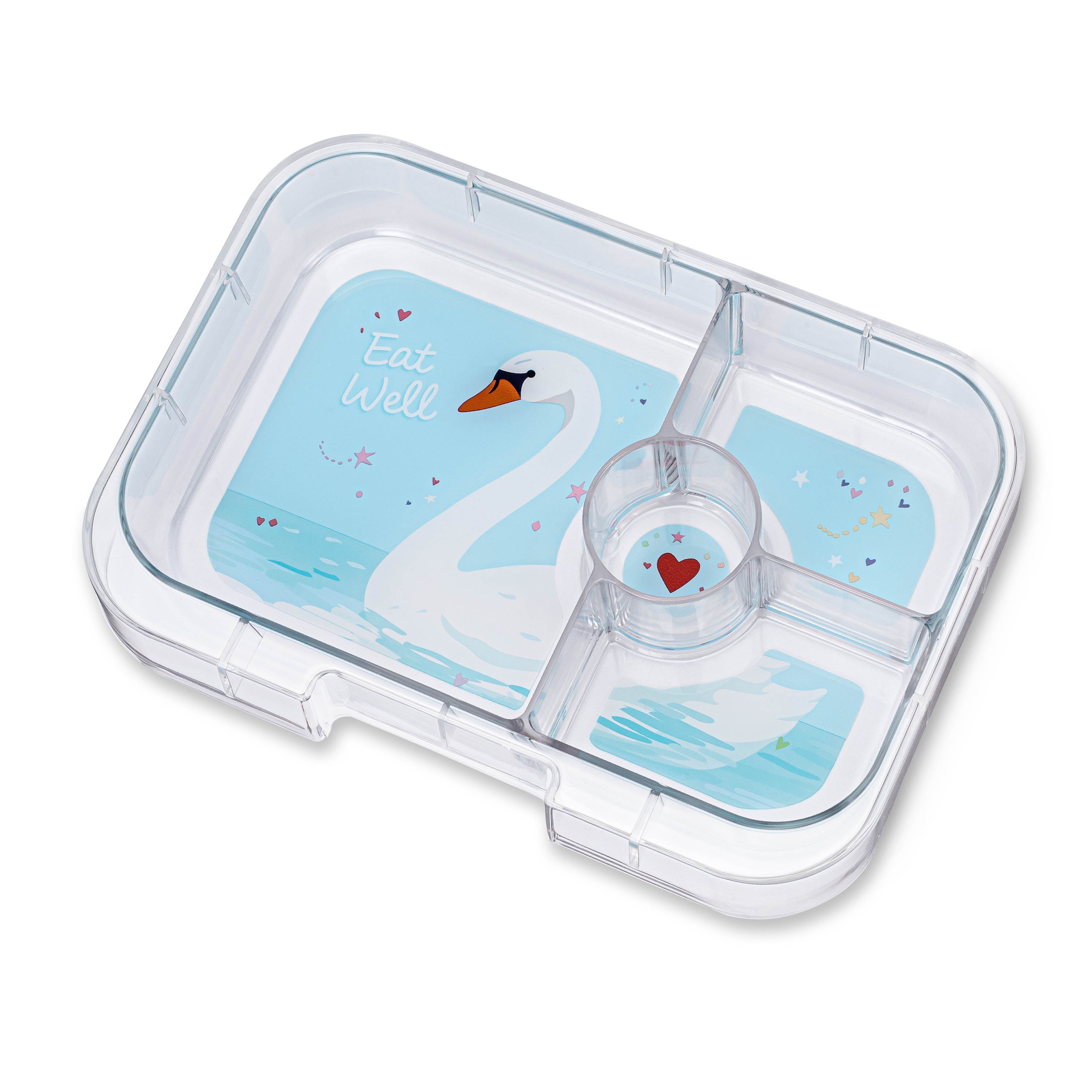 Yumbox Panino bento box Power Pink Swan 4 přihrádky