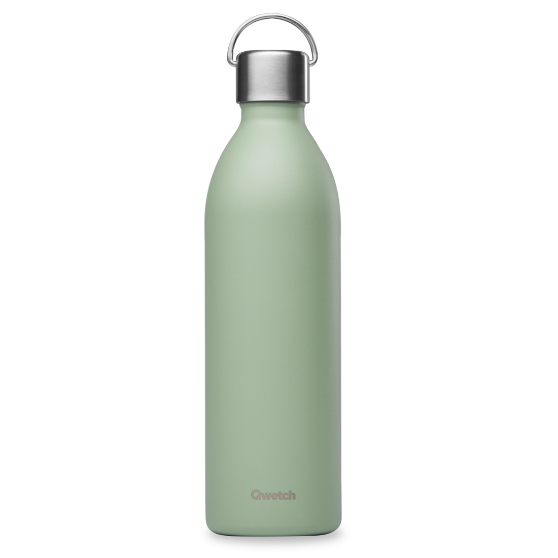 Qwetch Active Matt Tilleul termoláhev 350 ml zelená nerez