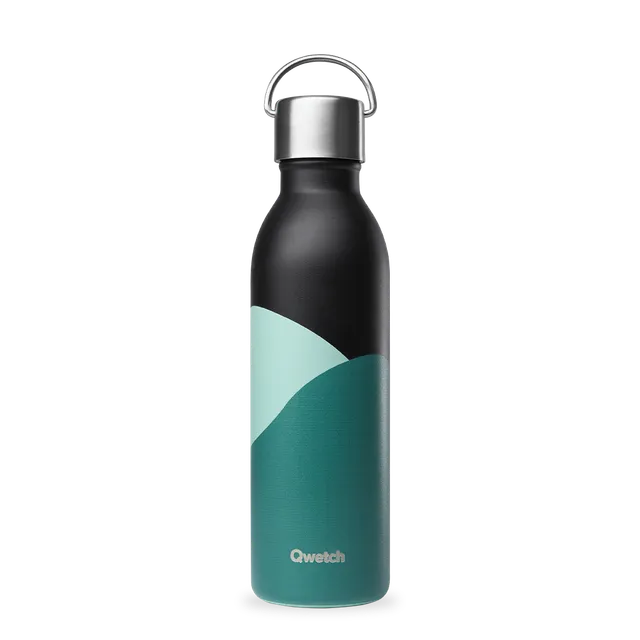 Qwetch Active Horizon Noir termoláhev 600 ml nerez