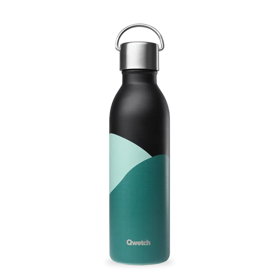 Qwetch Active Horizon Noir termoláhev 600 ml nerez