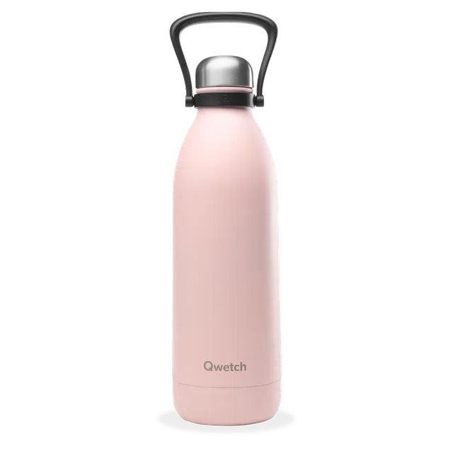 Qwetch Titan Pastel Rose termoláhev 1,5 l nerez