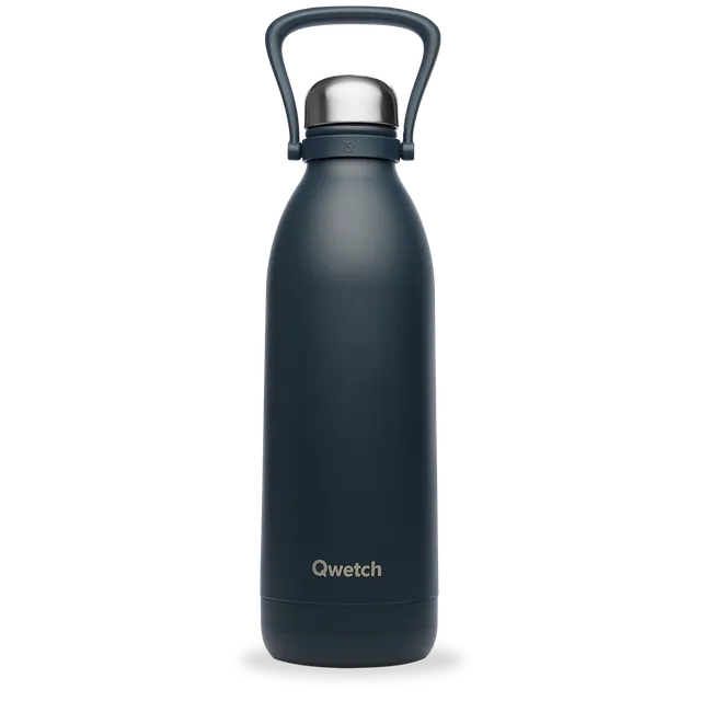 Qwetch Titan Matt Gris Carbone termoláhev 1,5 l šedá